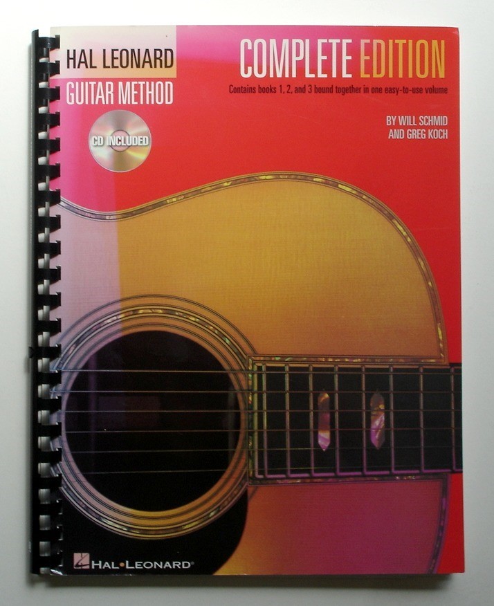 Hal Leonard Guitar Method, Complete Edition w 3 Sealed CDs Will Schmid/Greg Koch