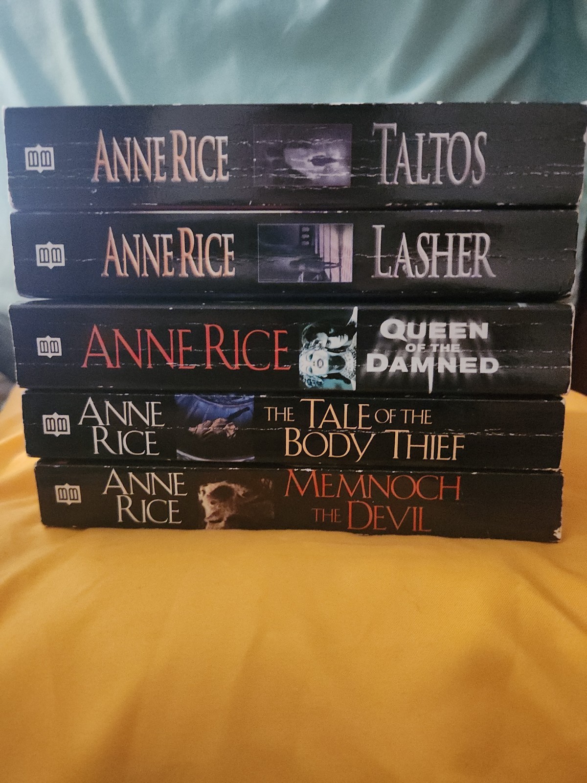 Anne Rice Lot Of 5 Horror Paperback Books