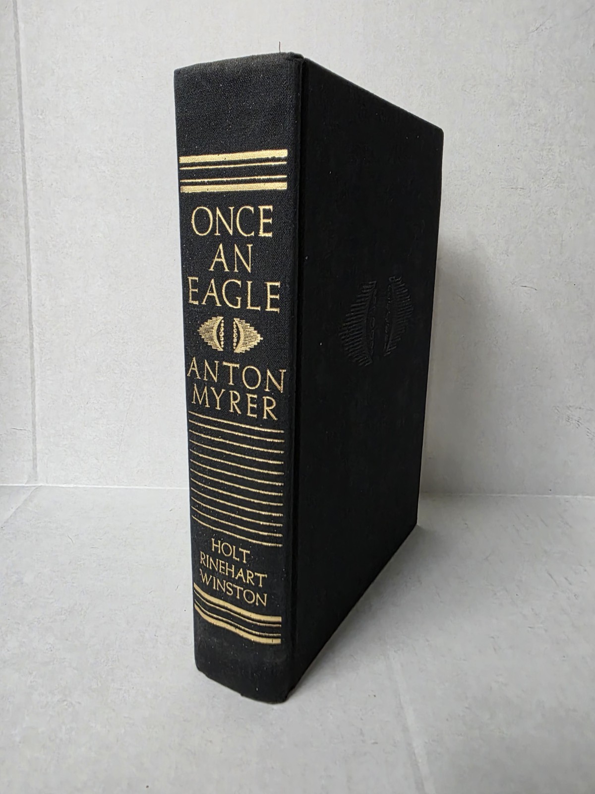 Once an Eagle By Anton Myrer (Hardcover – 1968) HTF 1ST EDITION FIRST PRINT