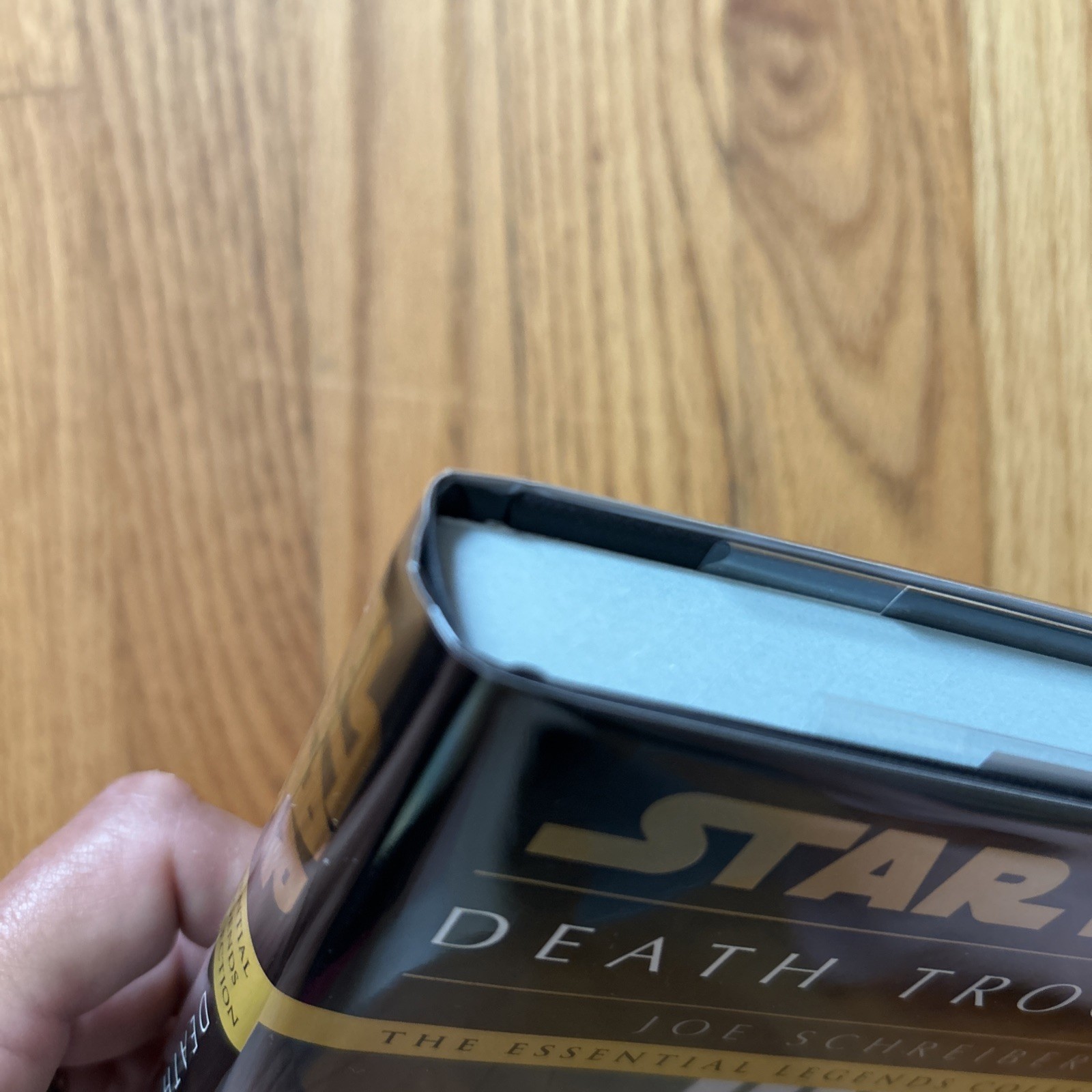 Star Wars Death Troopers Joe Schreiber Signed Ltd Ed Inkstone Books Sprayed Edge