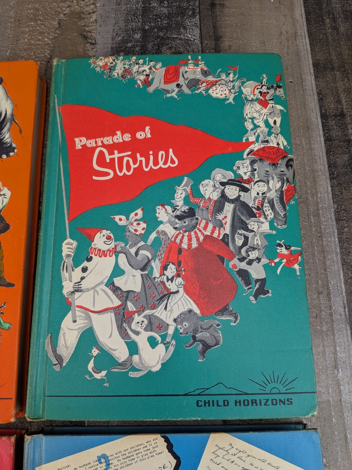 1960 Child Horizons Books Set Questions Children Ask & Parade Of Stories