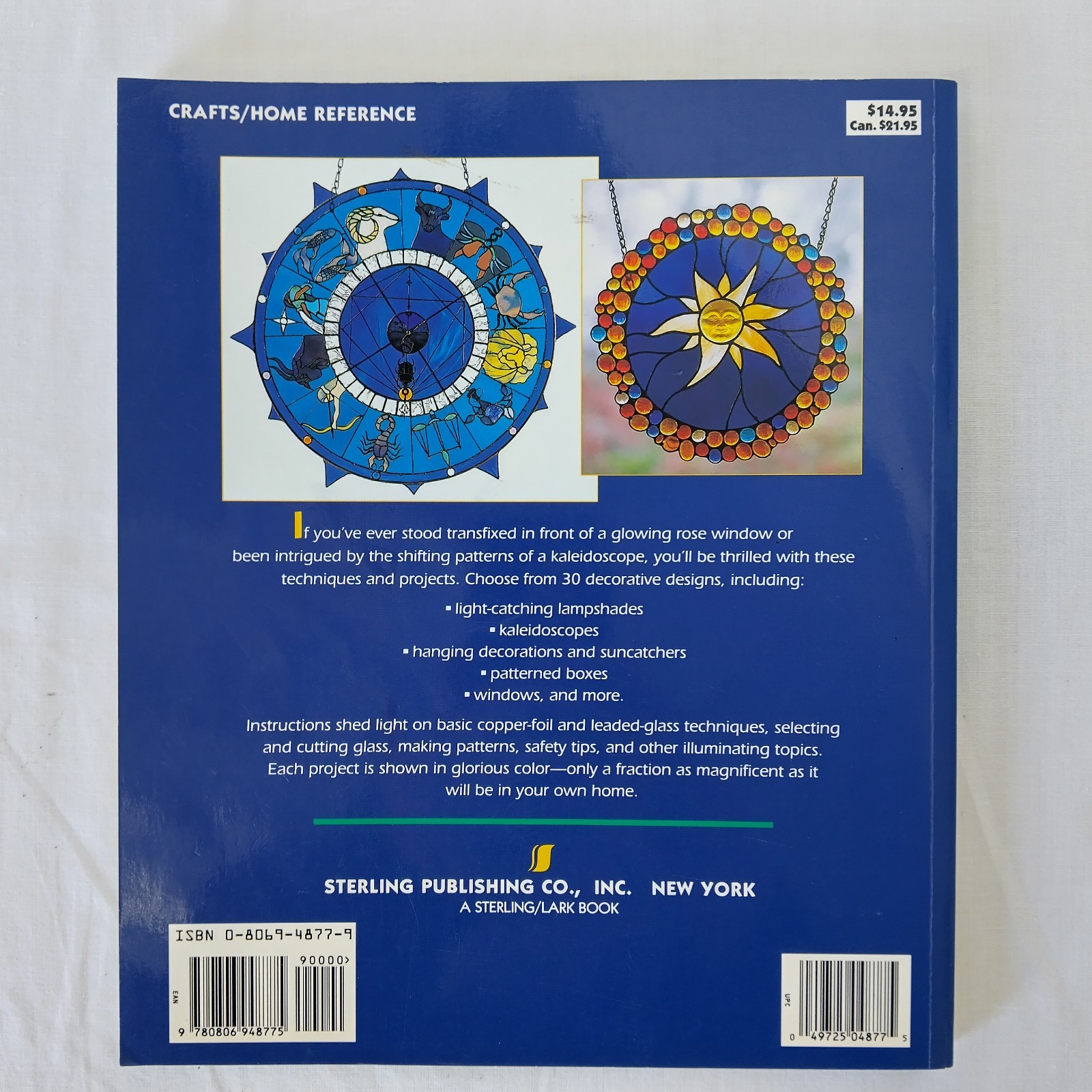 Stained Glass Basics: Techniques -Tools- Projects by Rich,Mitchell & Ward-1997
