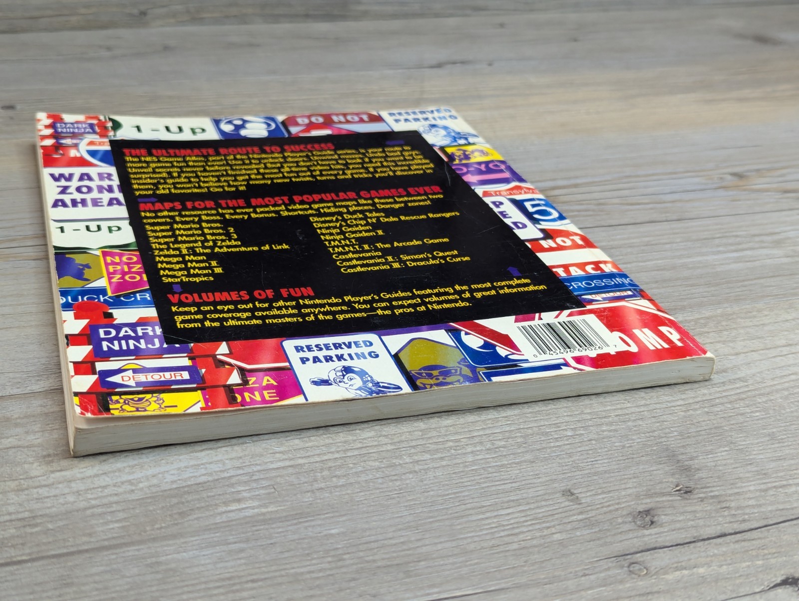 NES Game Atlas Nintendo Players Guide 1991 Book (Missing Pages 1-8)