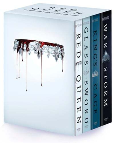 Red Queen 4-Book Paperback Box Set: Red Queen, Glass Sword, King’s Cage, War