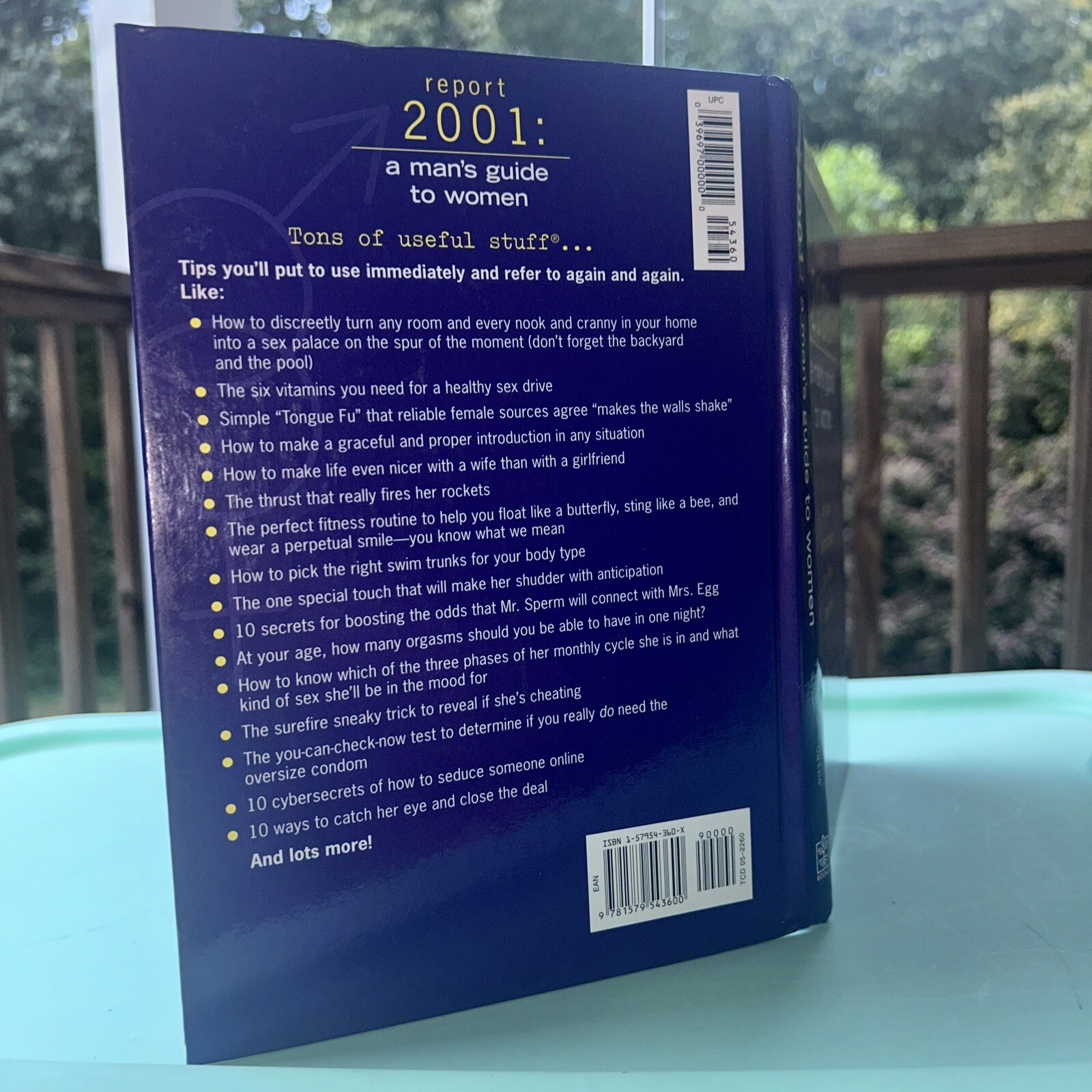 Report 2001: A Man’s Guide to Women Rodale 274 Pages Hardcover Guide
