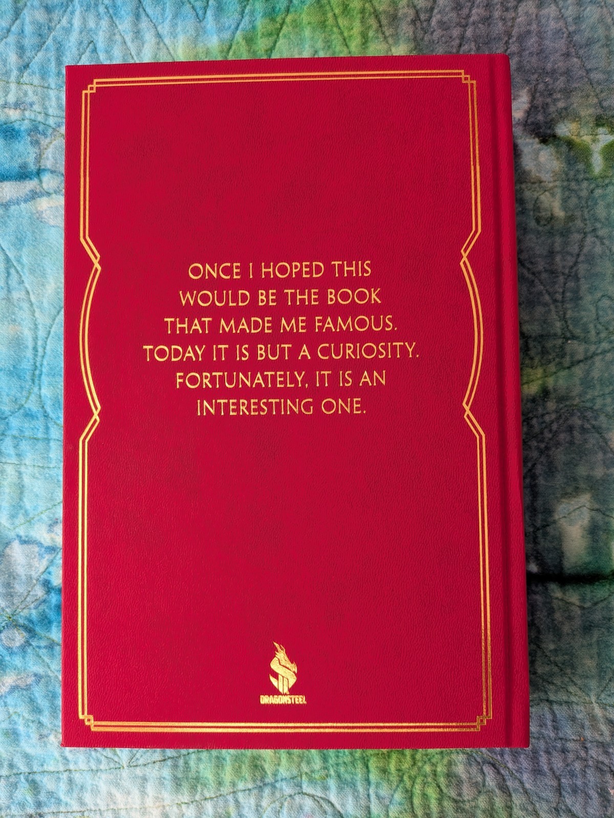 Dragonsteel Prime by Brandon Sanderson: First edition of the Sanderson Curiosity