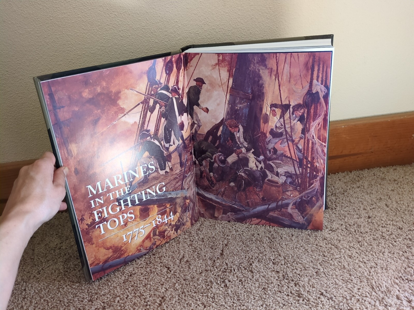 USMC A Complete History Book 13 1/4″ X 9″ 656 Pages