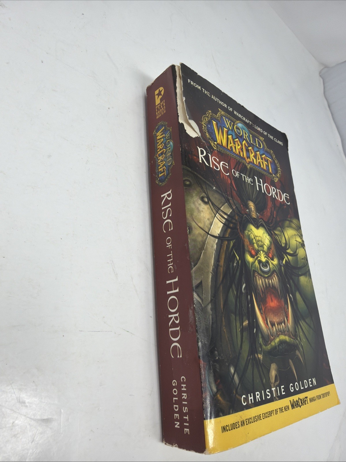 Rare World of Warcraft: Rise of the Horde by Christie Golden WOW Fantasy PB 2007