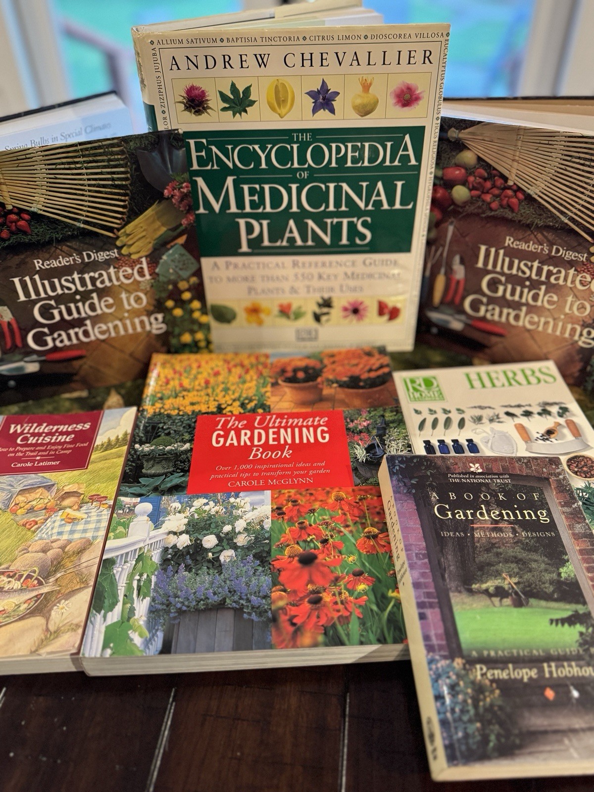 Gardening & Medicinal Herbs | Book Lot of 8 | HC/DJ |