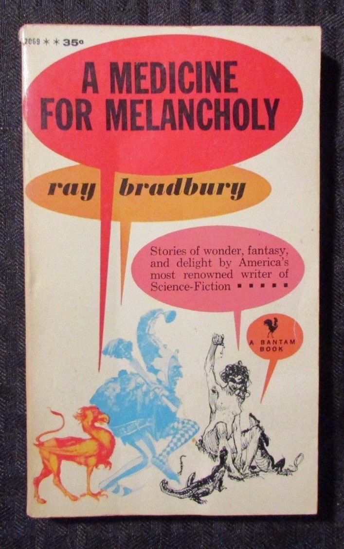 1960 A MEDICINE FOR MELANCHOLY by Ray Bradbury 1st Bantam Paperback VG