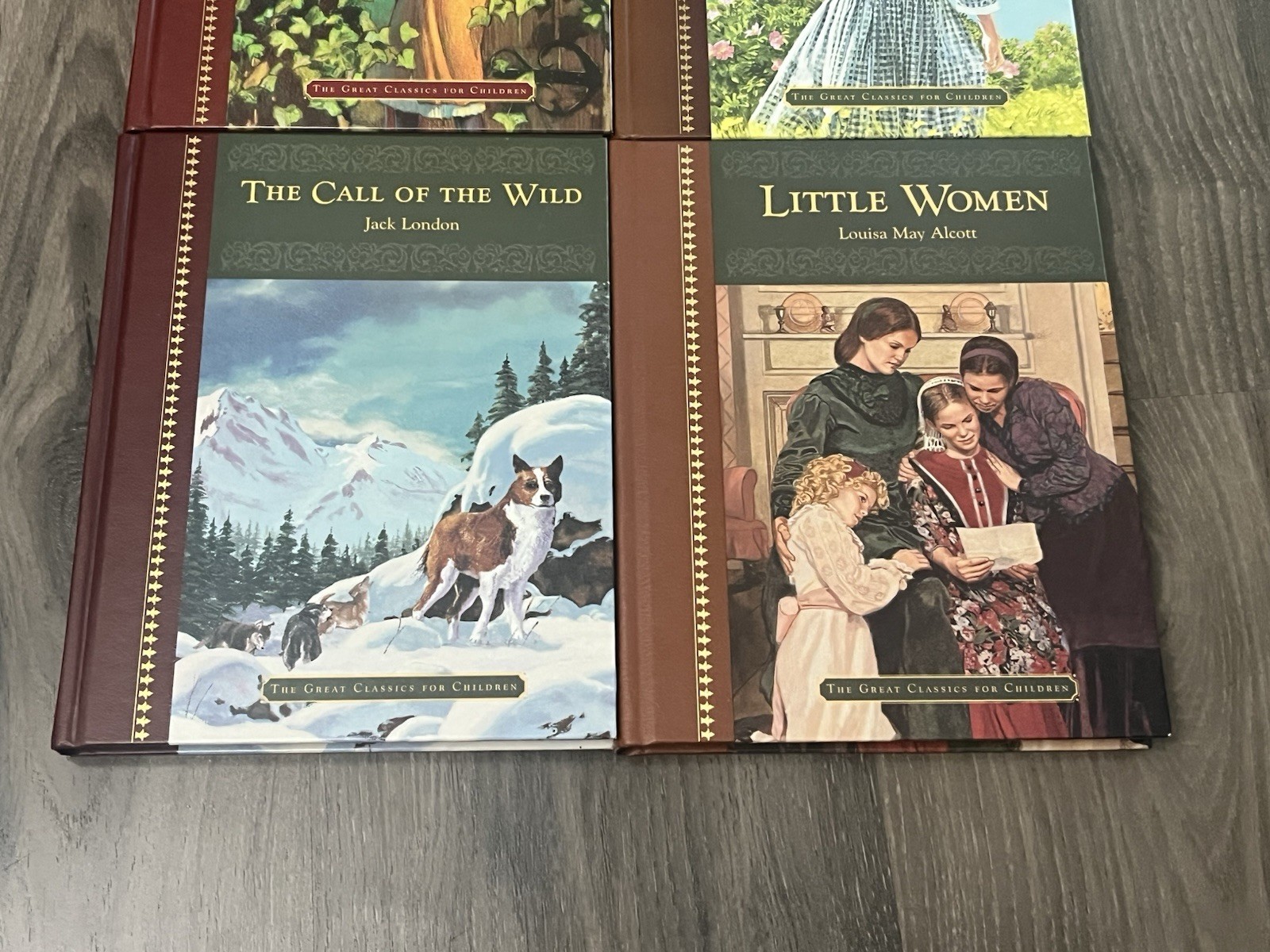 Lot of 4 The Great Classics for Children Dalmatian Press Hardcover Books