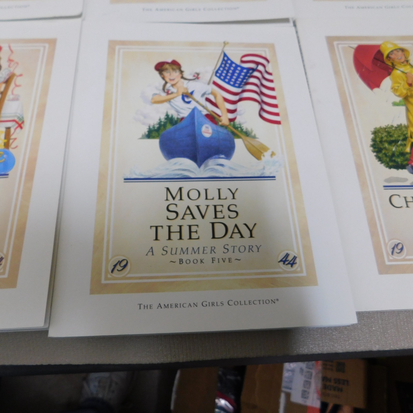 VTG MOLLY Pleasant Company American Girl Doll Books Complete Set 1st Ed READ