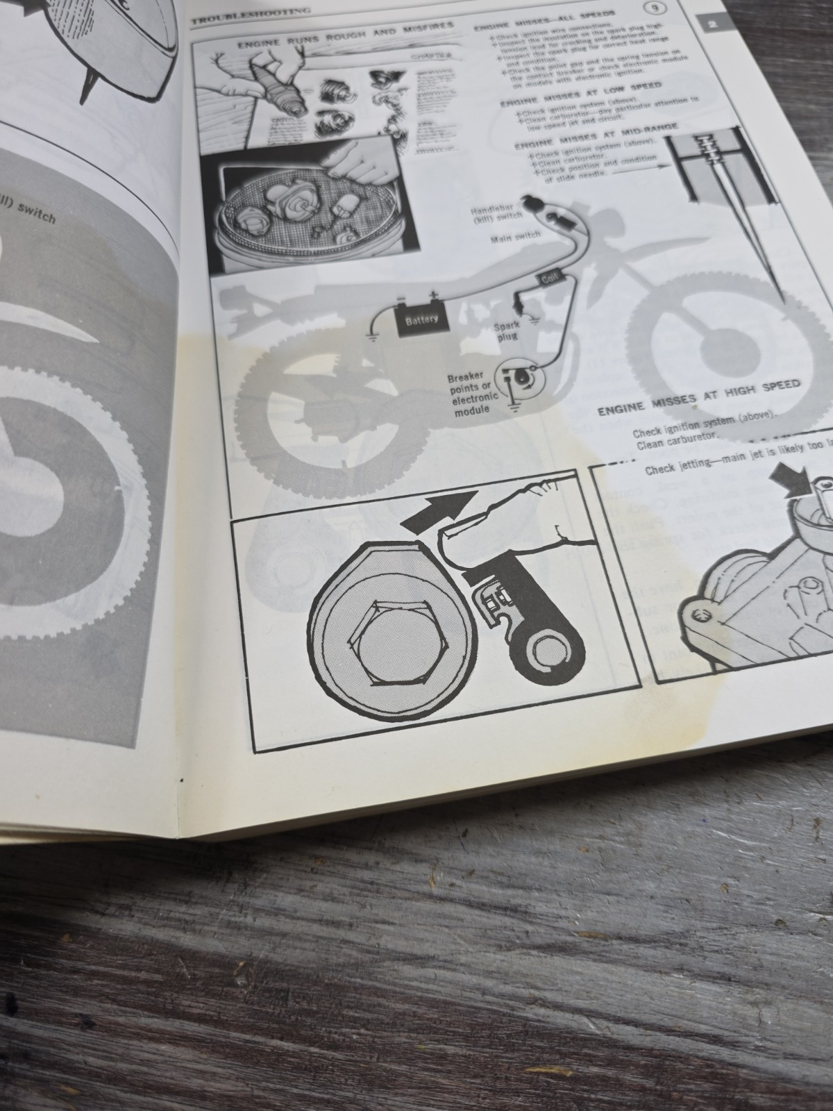 Clymer Service Repair Maintenance Manual M373 Suzuki GS550 1977-1986