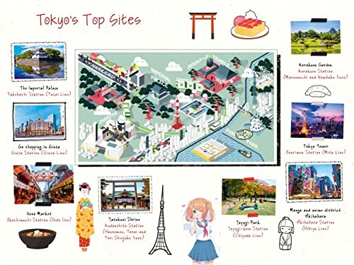 Japan Travel Journal Notebook: 16 Pages of Travel Tips & Useful Phrases followed