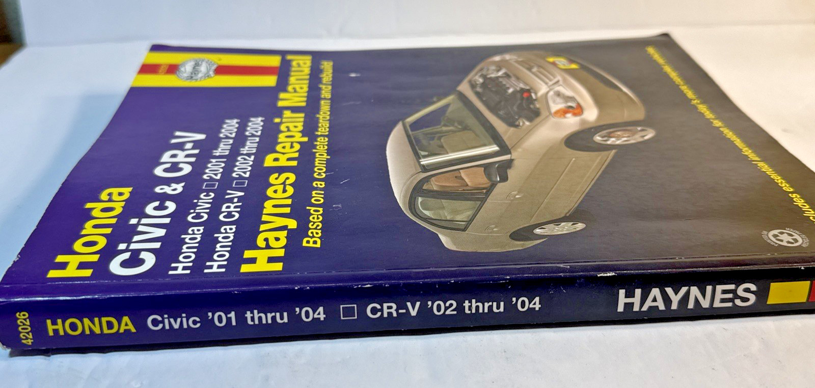 Honda Civic 2001-2004 & CR-V 2002-2004 (Hayne’s Automotive Repair Manual) #42026