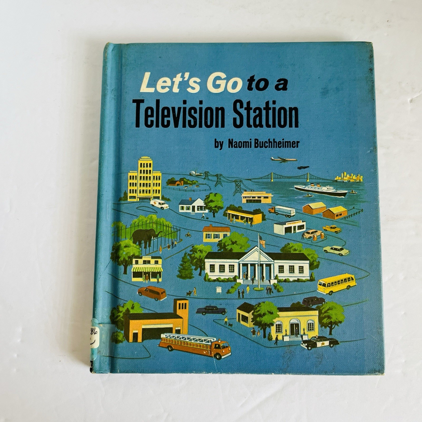 1958 Let’s Go to a Television Station Naomi Buchheimer Vintage TV History Rare