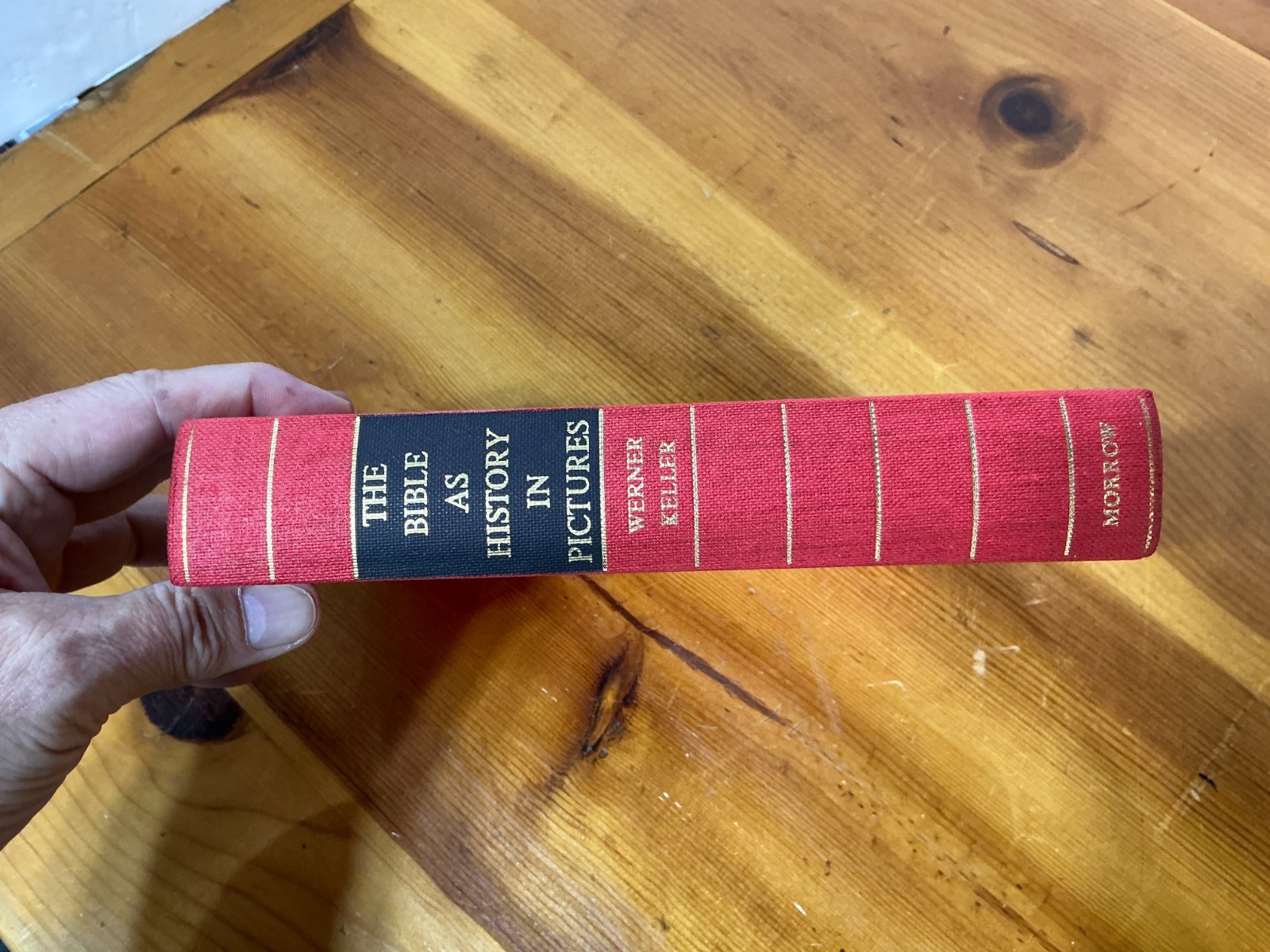 The Bible as History in Pictures by Werner Keller 329 Illustrations 1964 HC/DJ