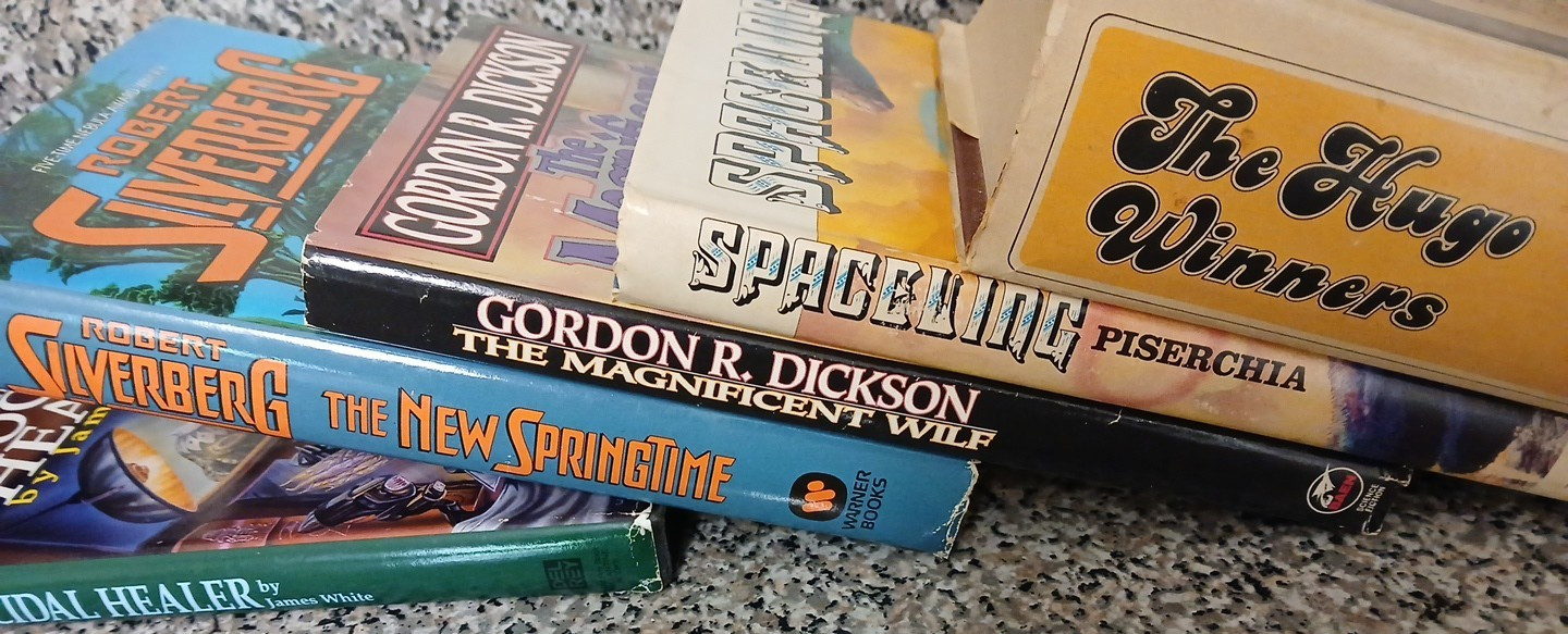 LOT OF SCIENCE FICTION & FANTASY BOOKS-CHOOSE ONE OR SEVERAL FROM 5 HARDBACKS
