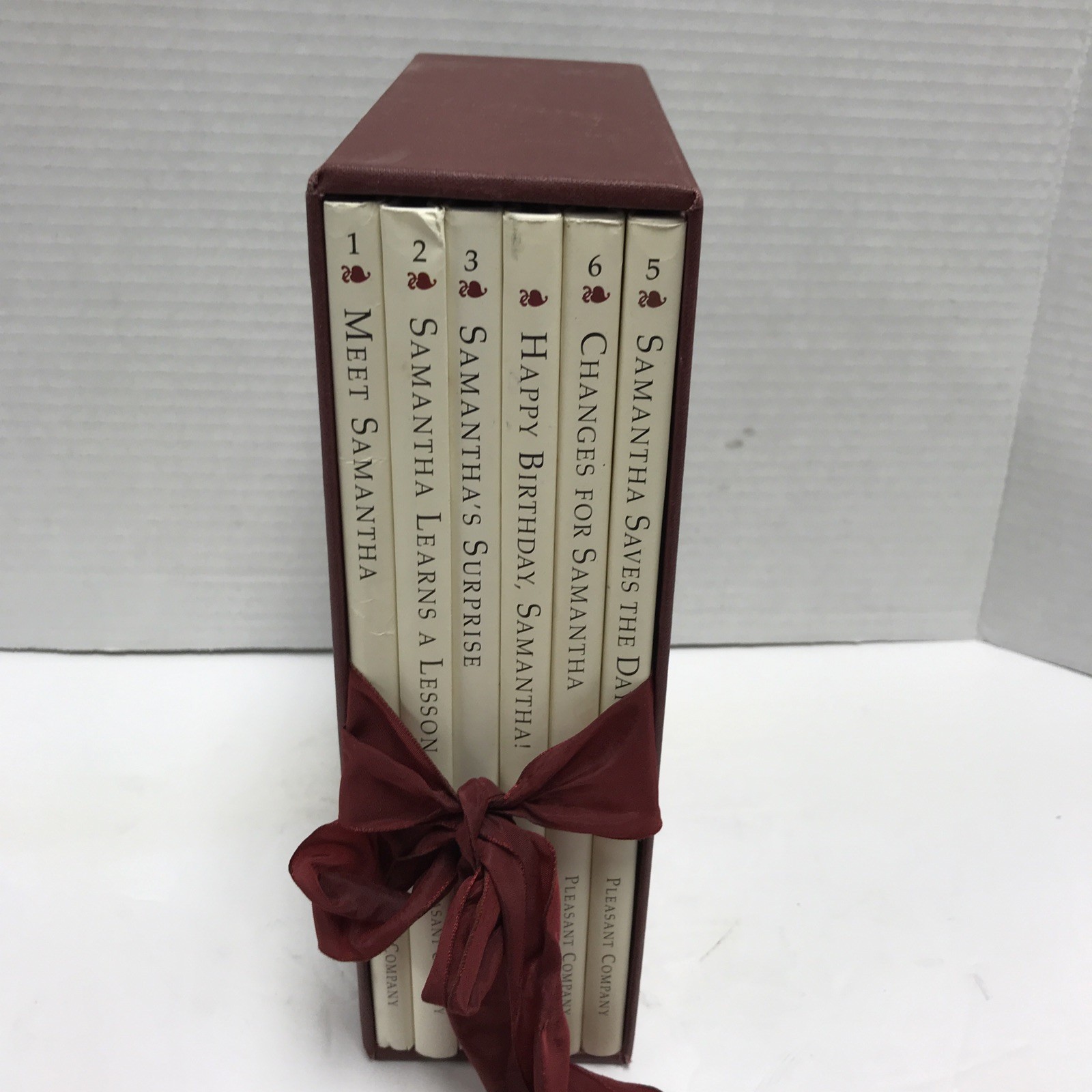 Pleasant Company American Girl Collection Keepsake Edition Book Set Samantha