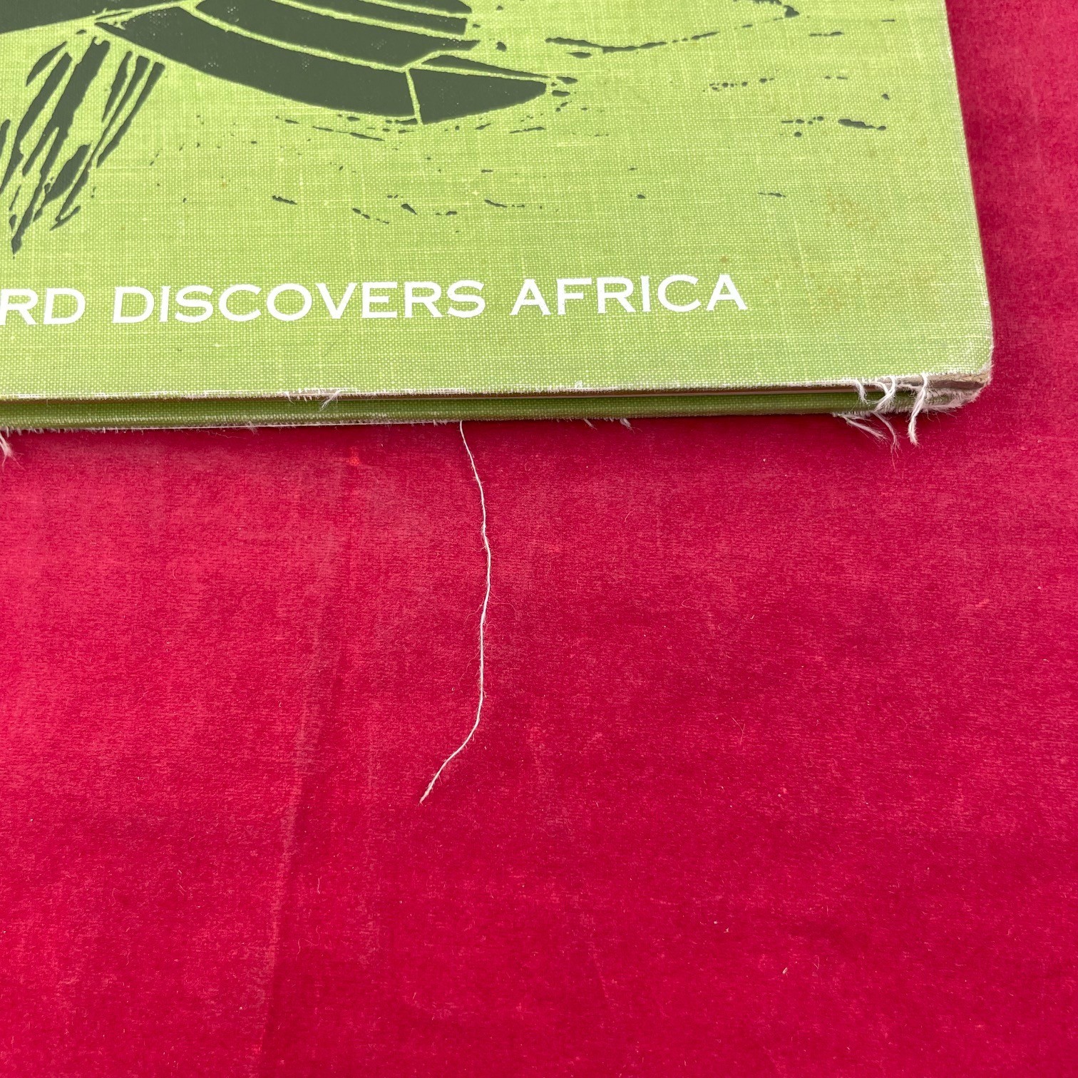 Vintage 1967 Leonard Discovers Africa Gene Darby Hardcover Book – Discard