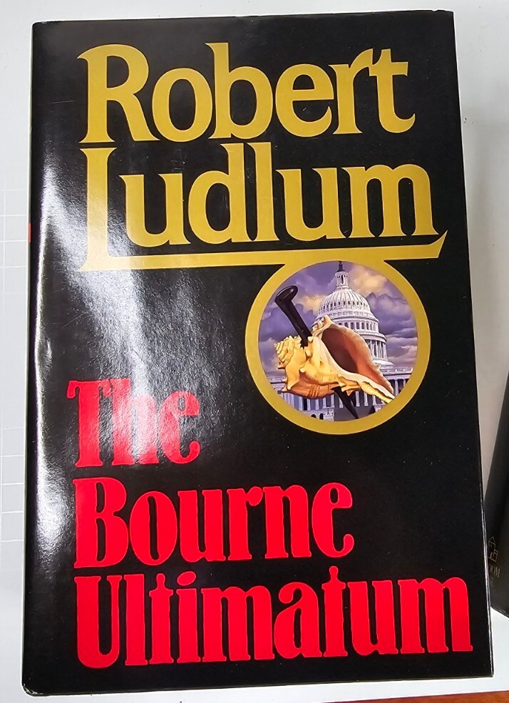 Lot Of 3 Hardcover Robert Ludlum The Bourne Ultimatum Supremacy 1st Edition