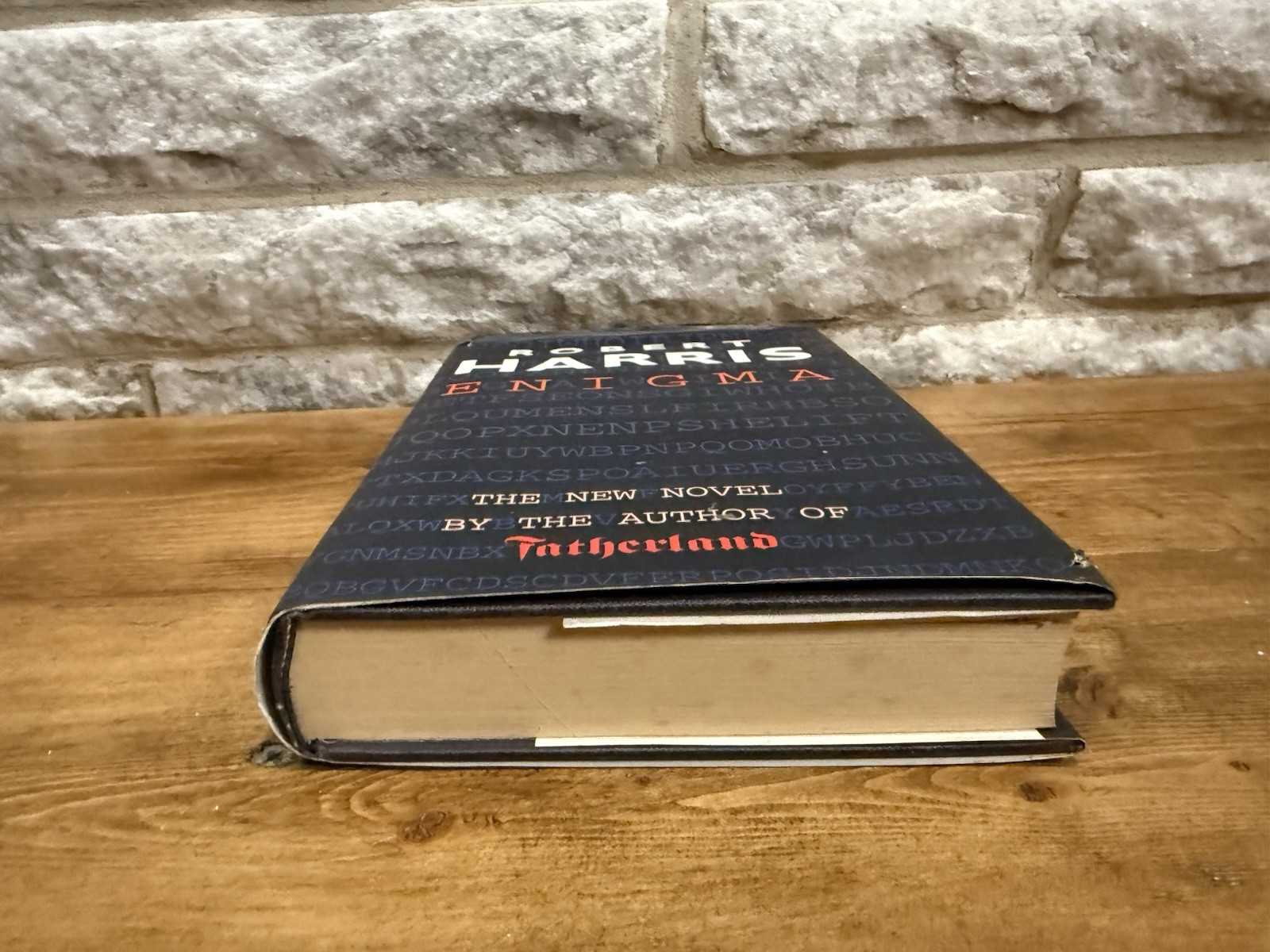 Enigma by Robert Harris 1995 First Edition Printing HB Hutchinson