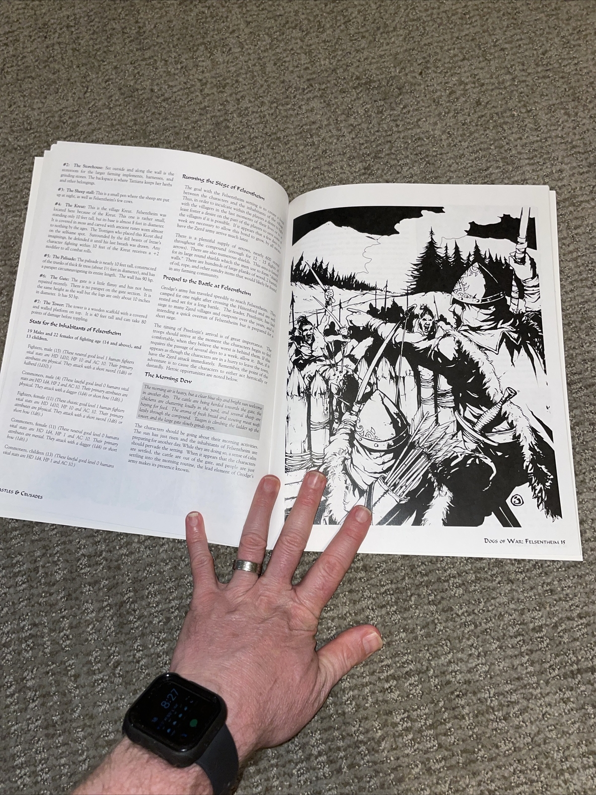 Castles & Crusades Death in the Treklant Part 2 & 3 Davis Chenault 2007 TLG
