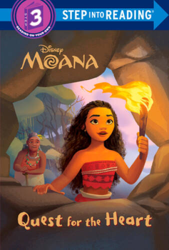 Quest for the Heart (Disney Moana) (Step into Reading) – Paperback – GOOD