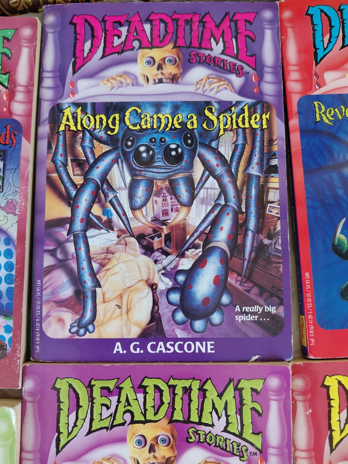 Deadtime stories Books- Book #2,3,5,8,9,10 Lot Of 6