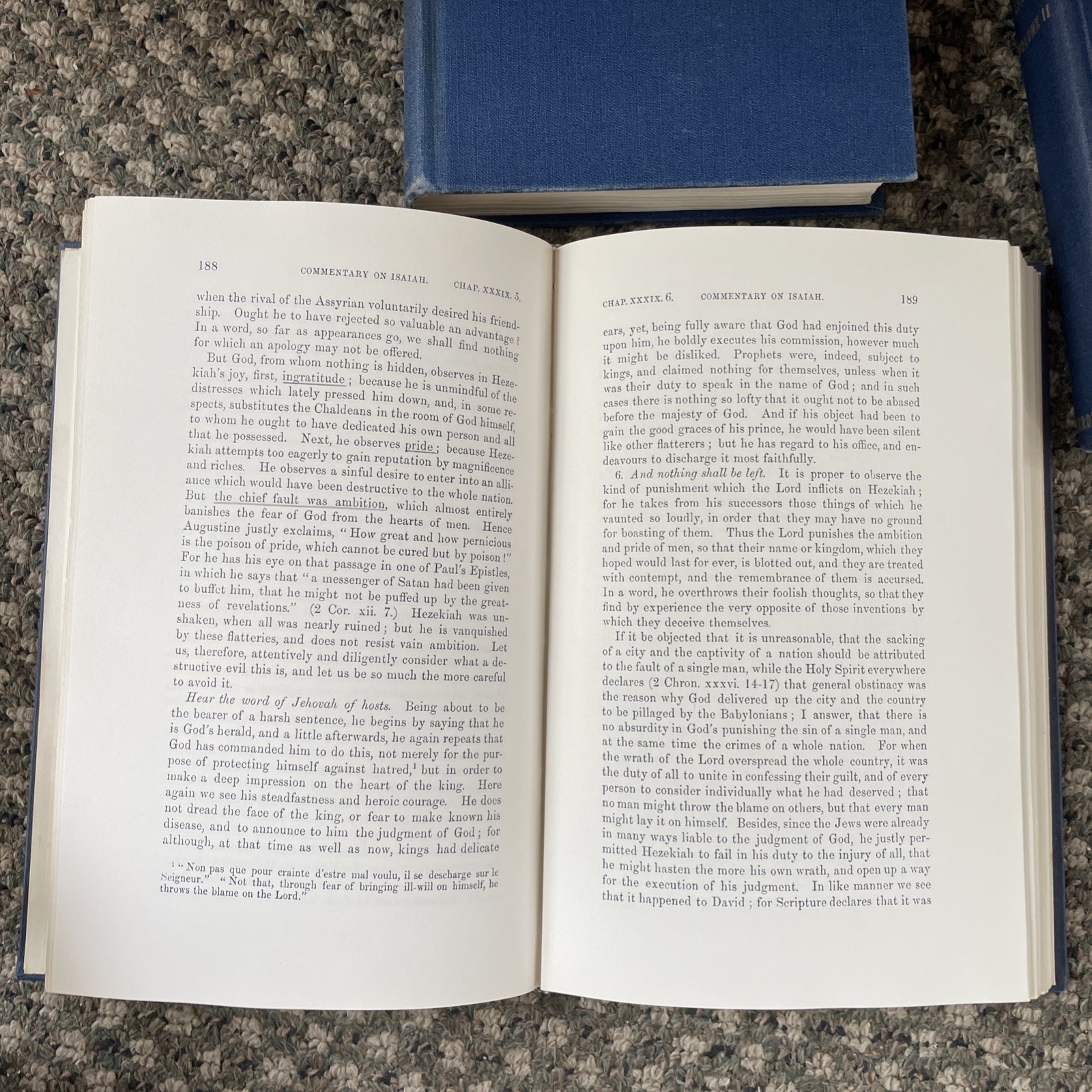 Calvin’s Commentary on Isaiah 4 Volume Set Eerdmans Hardback