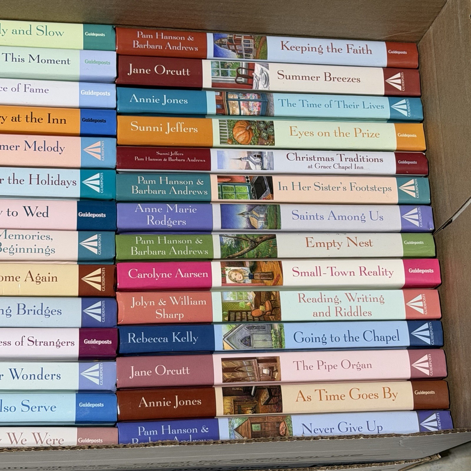 Tales From Grace Chapel Inn Hardcover Book Lot of 29 Guideposts All Different
