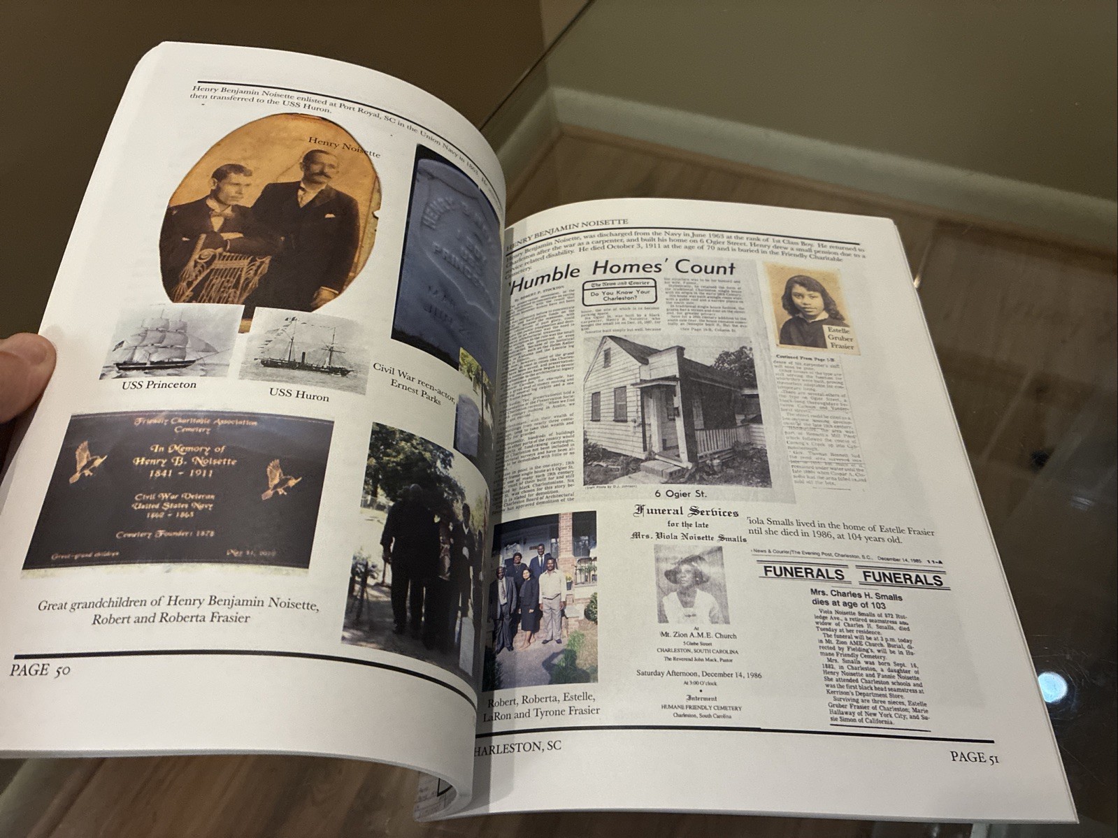 The Noisettes Since 1710 Family Genealogy Book – Margaret Noisette – 86 Pages