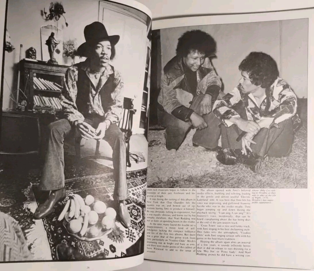JIMI HENDRIX A Biography by Chris Welch / Janis Joplin and Rolling Stones A to Z