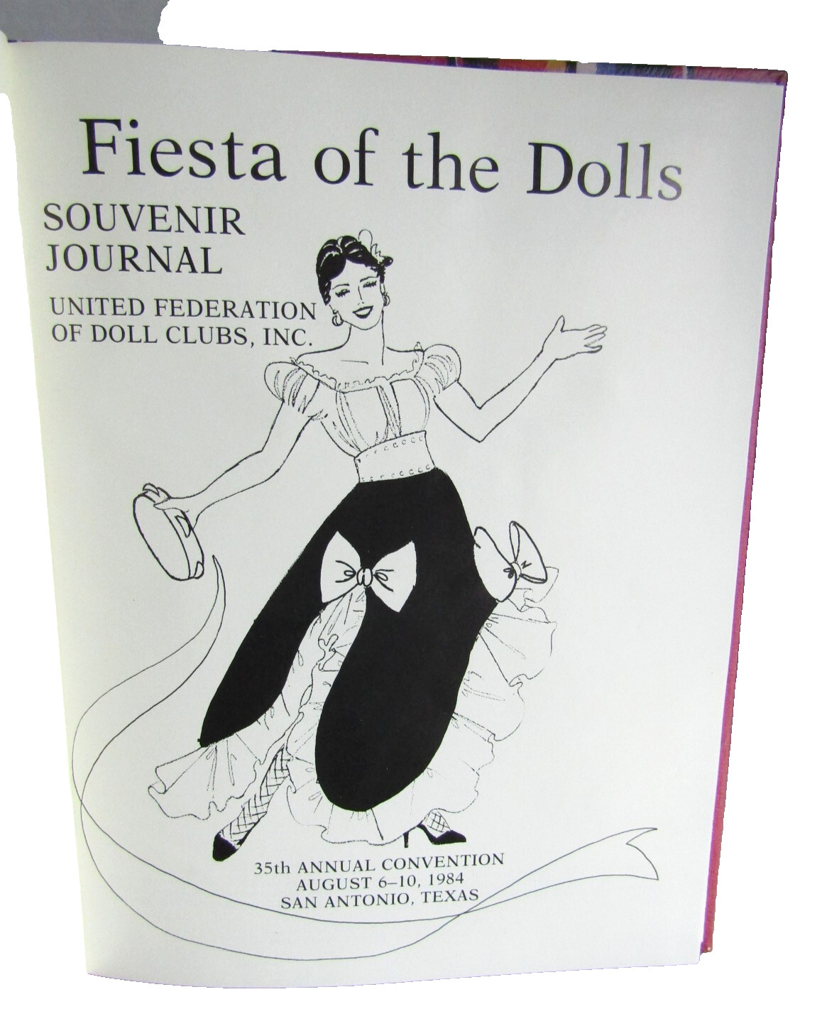 UFDC Fiesta of the Dolls BOOK, San Antonio 1984, 164 pages