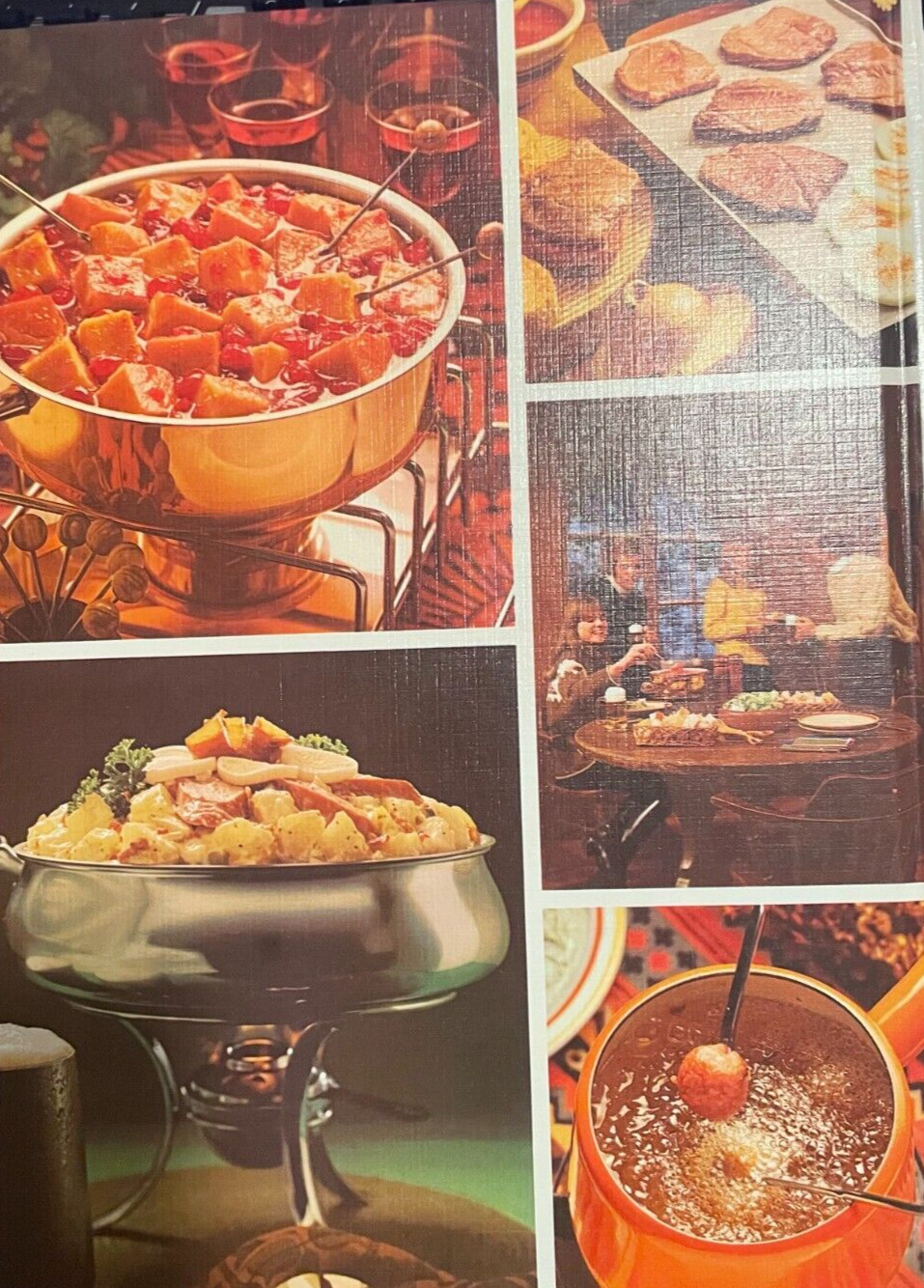 Better Homes and Gardens FONDUE & Tabletop Cooking -1971 HC – Meredith Corp.