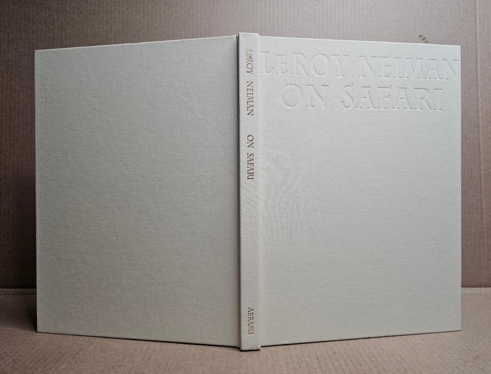 INSCRIBED / SIGNED LeRoy Neiman on Safari by LeRoy Neiman 1997 Hardcover