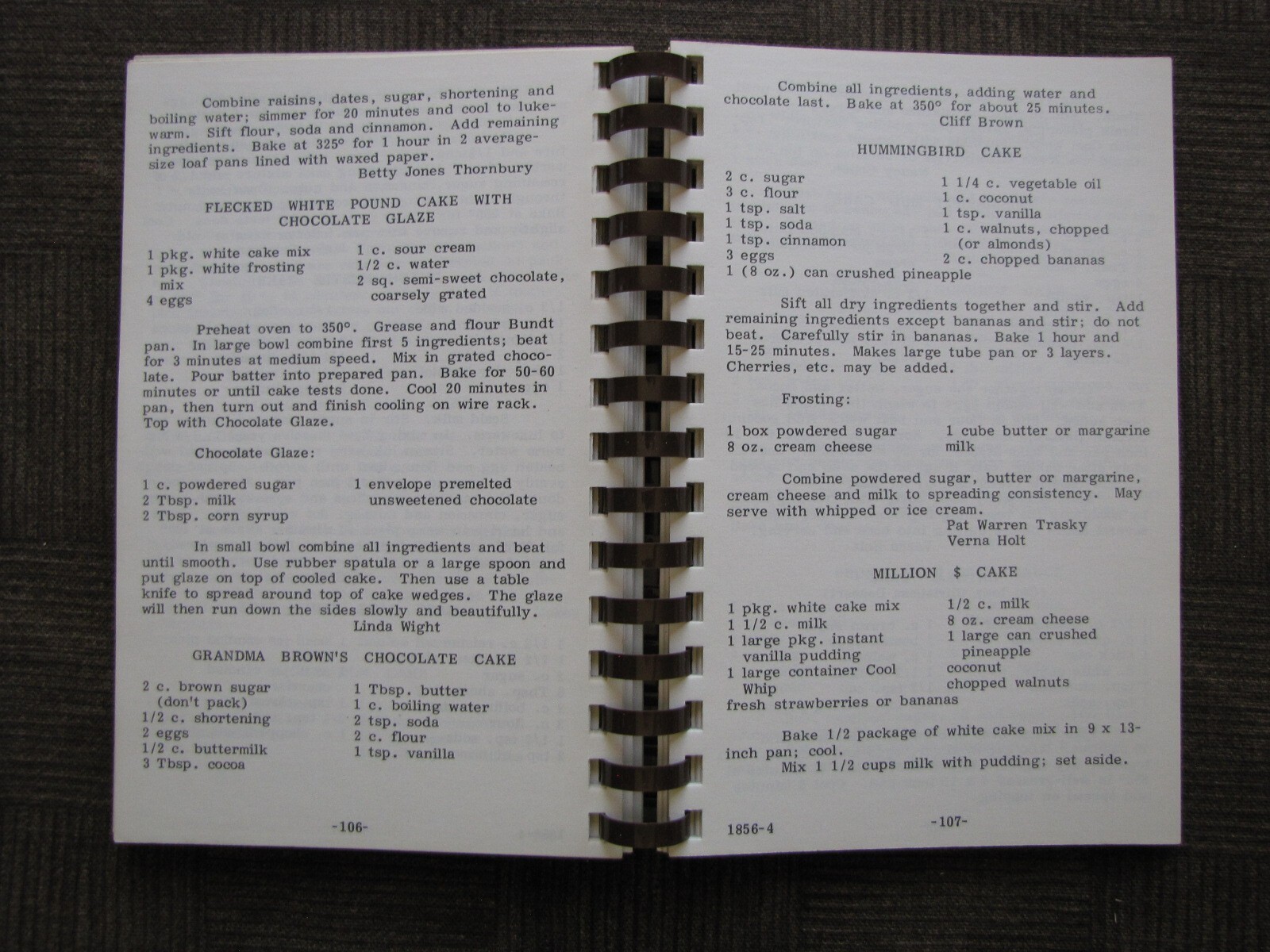 First Baptist Church Cherished Recipes KINGSBURG CA – Fundraising Cookbook 1984