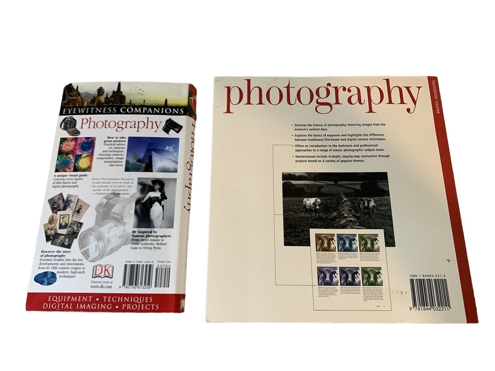 Photography Book Lot Tom Ang Eyewitness and Peter Cattrell Techniques Guides