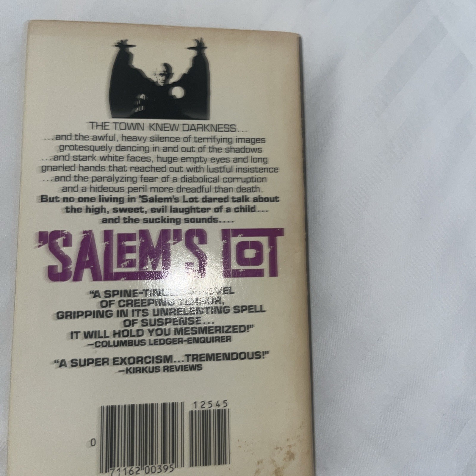 Salem’s Lot by Stephen King Paperback Book 1976