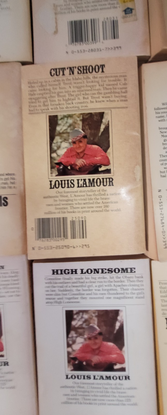 Lot Of 12 Vintage Louis L’ Amour 1960s-70s Books Paperback Western Cowboy Novels