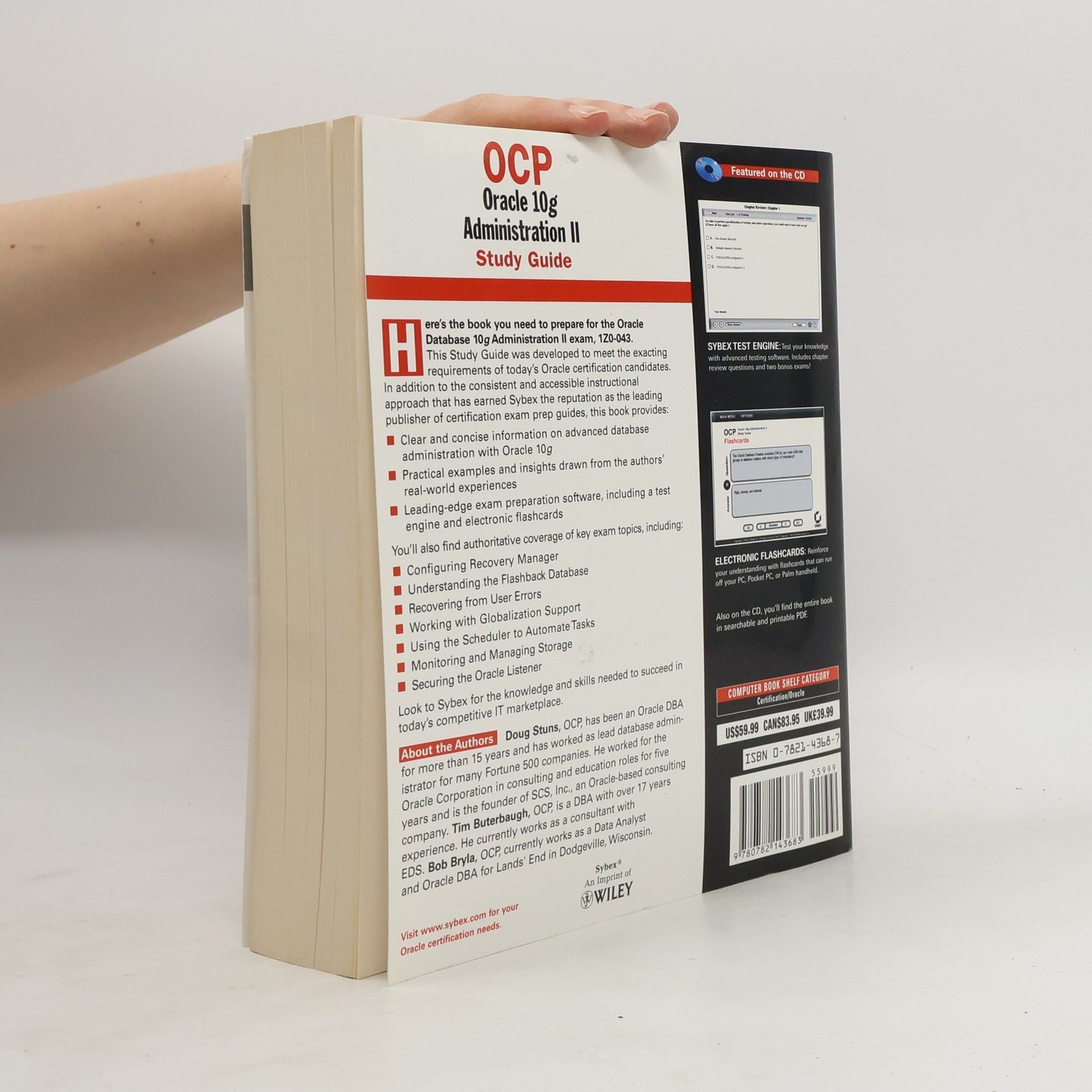 OCP: Oracle 10g Administration II Study Guide  |  Doug Stuns