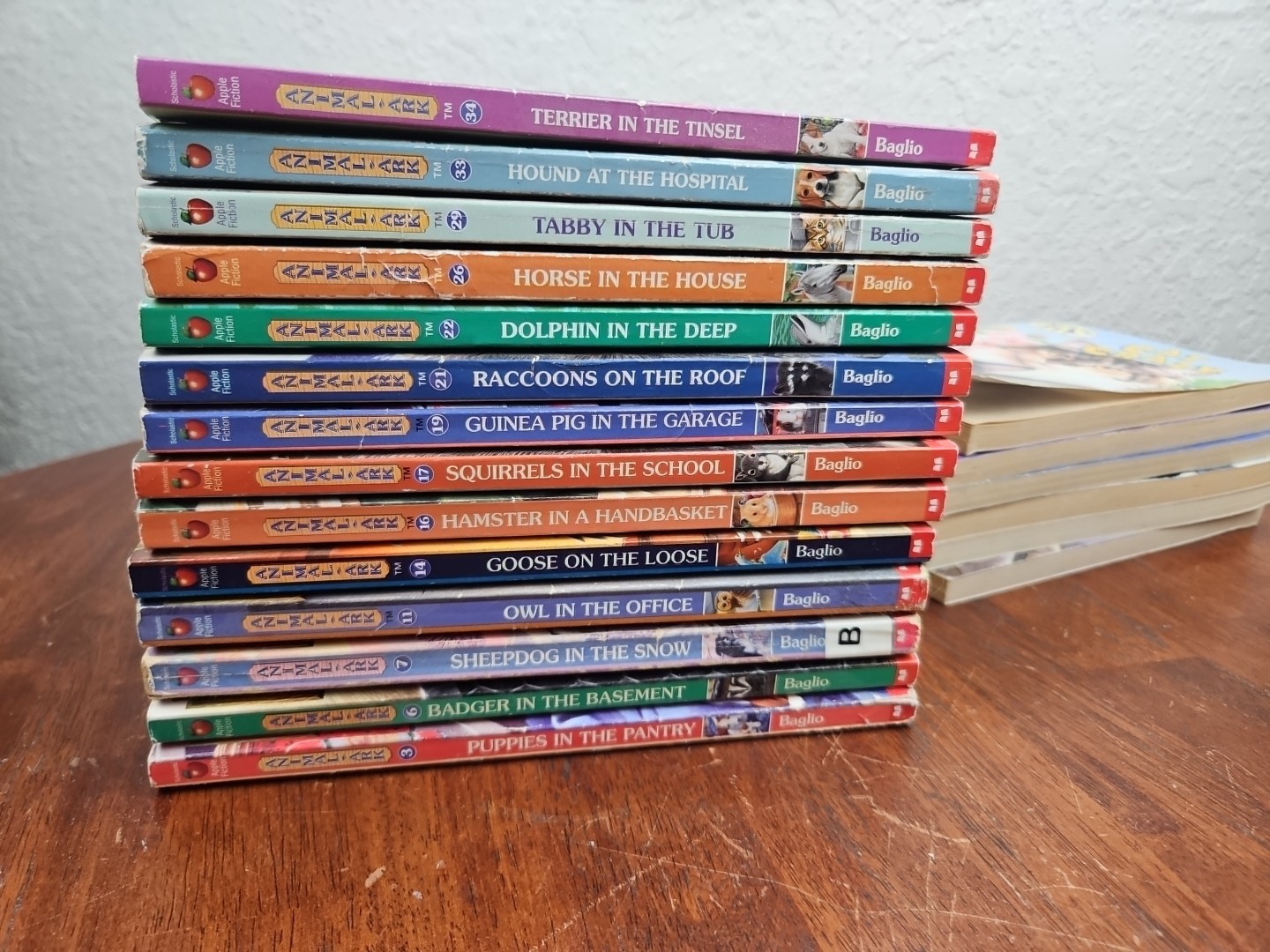 Animal Ark Book Lot 24 Paperbacks Ben M Baglio Pets 1 Hardback With 22 Stories