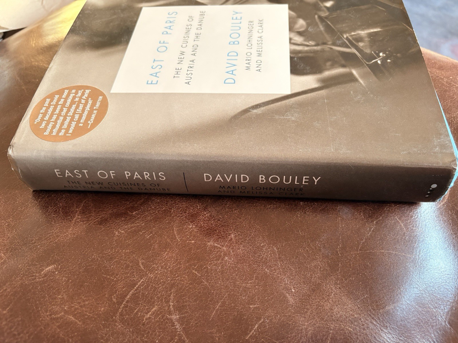 David Bouley SIGNED East Of Paris 2003 Hardcover 1st Edition AUTOGRAPHED