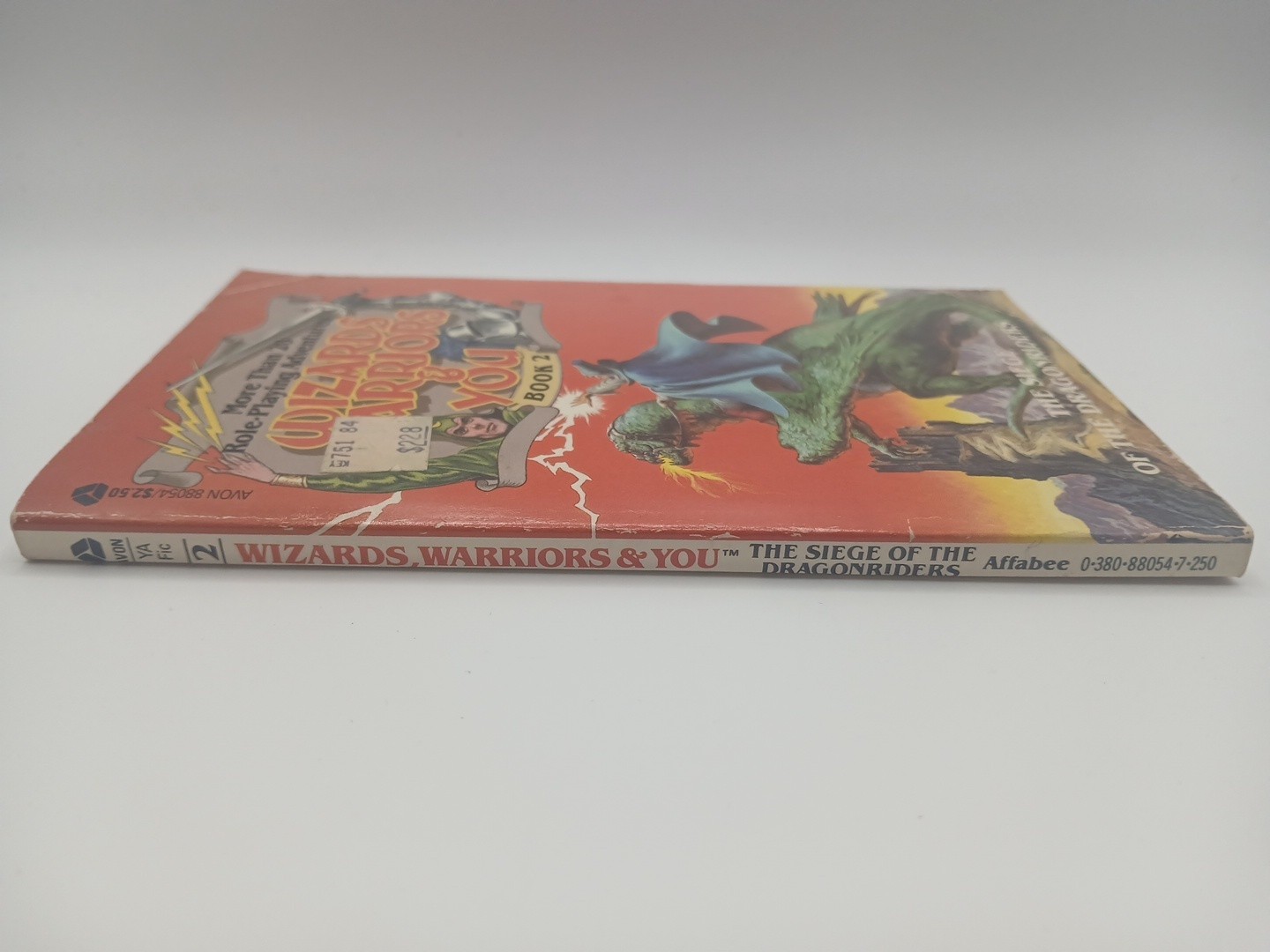 Wizards Warriors & You #2 The Siege of the Dragonriders 1st Printing 1984