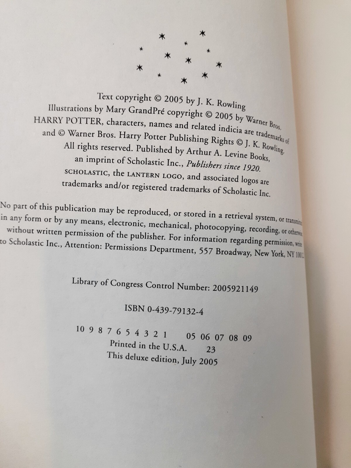 Harry Potter And The Half Blood Prince Deluxe Edition Hardcover With Slipcase