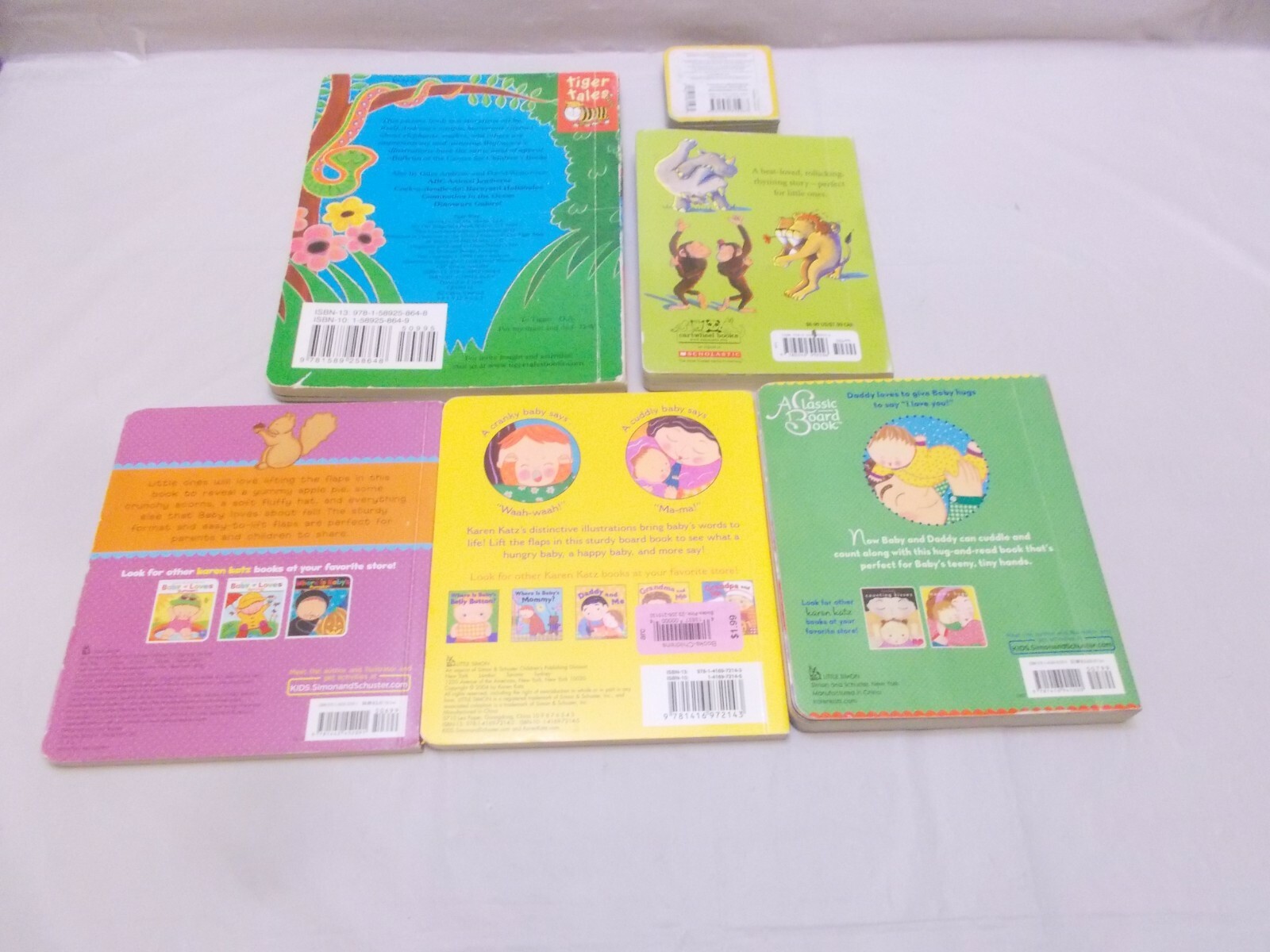 26 BOARD BOOKS SANDRA BOYNTON PLUS BEAR LADYBUG FIRAFFES BABY TIGER SILLY