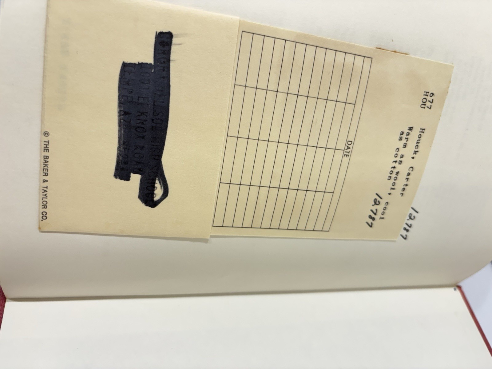 Warm as Wool, Cool as Cotton: Natural Fibers and Fabrics Rare Vintage Cloth Book