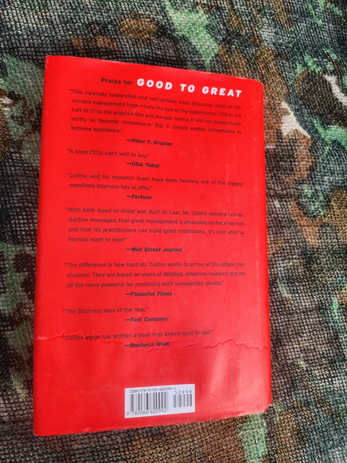 GOOD TO GREAT Jim Collins 2001 First Edtion – Making The Leap – Built to Last