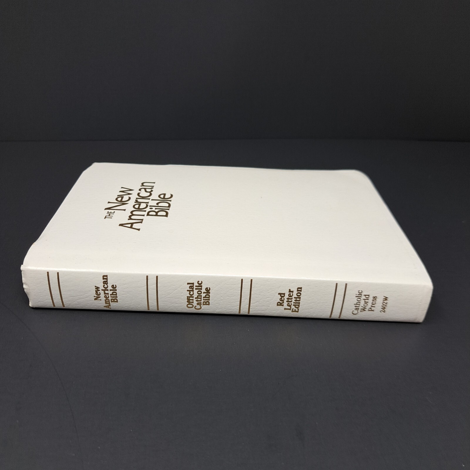New American Bible Official Catholic Red Letter Ed World Press 2404W No Writing