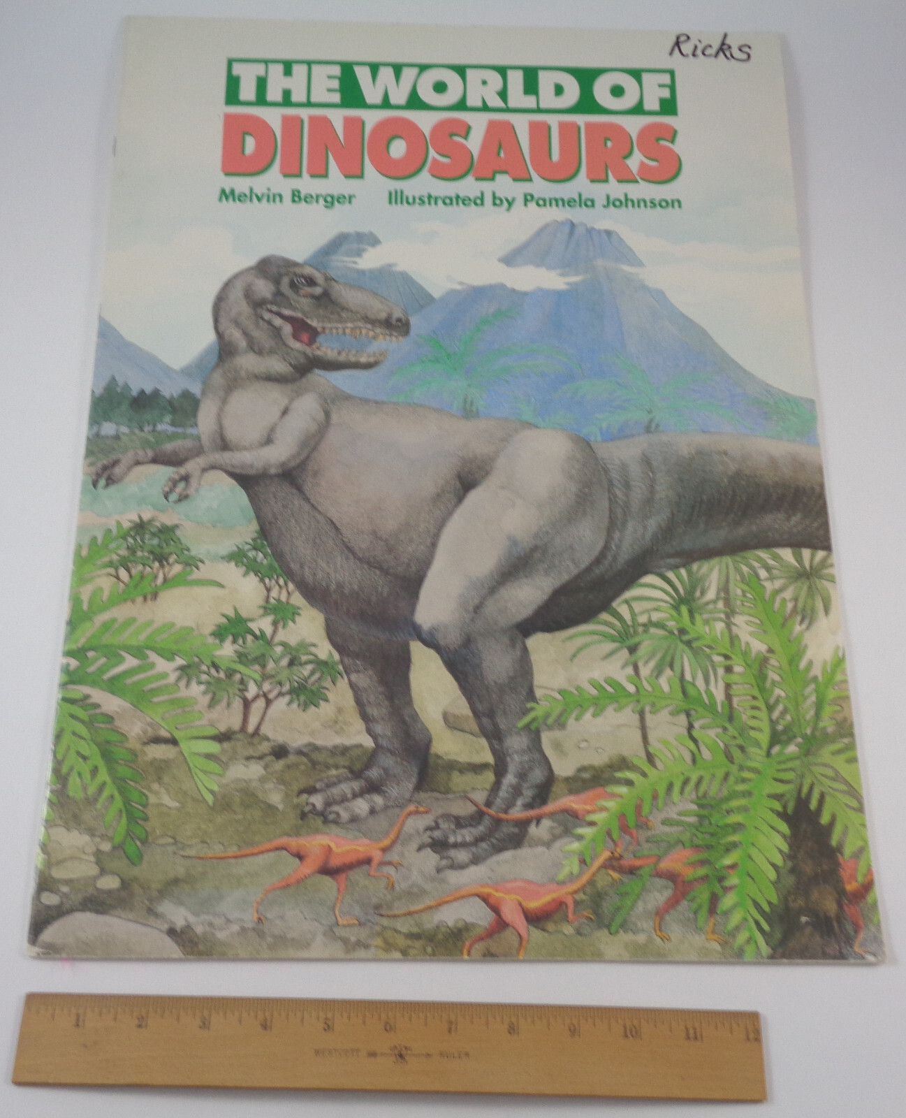 The World Of Dinosaurs: teacher oversize classroom big book / easel book, shared